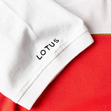 Load image into Gallery viewer, MEN&#39;S T-SHIRT WHITE &amp; RED - Lotus Silverstone