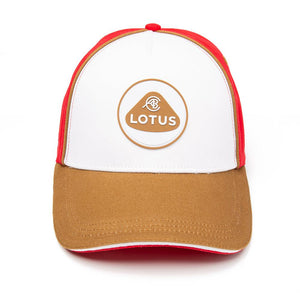 UNISEX CAP WHITE & RED - Lotus Silverstone
