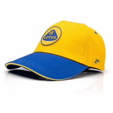 Load image into Gallery viewer, UNISEX BASEBALL CAP YELLOW &amp; BLUE - Lotus Silverstone