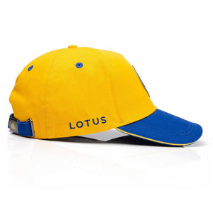 UNISEX BASEBALL CAP YELLOW & BLUE - Lotus Silverstone