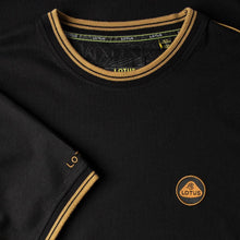 Load image into Gallery viewer, MEN&#39;S T-SHIRT BLACK &amp; GOLD - Lotus Silverstone